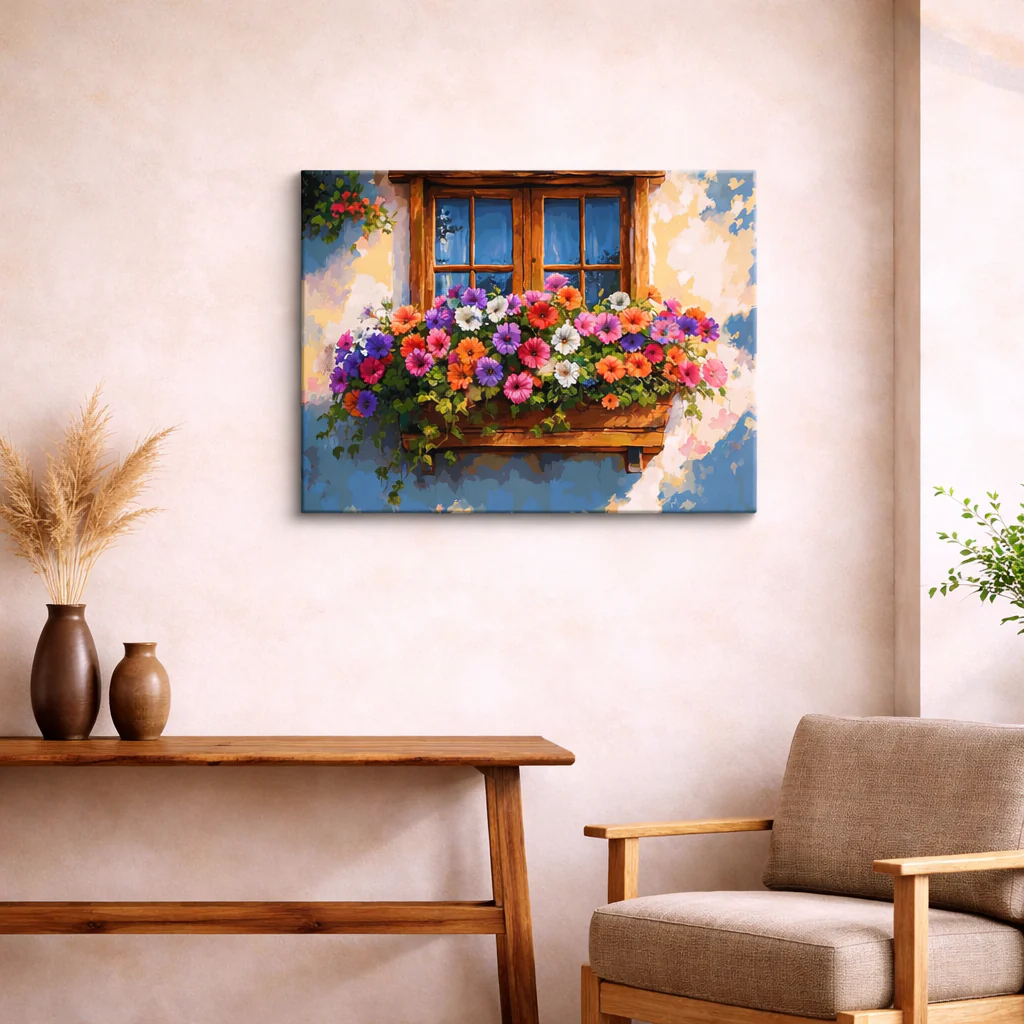 PCN 34 :🌸 Flowers at the Heart Window 💖 - Image 5