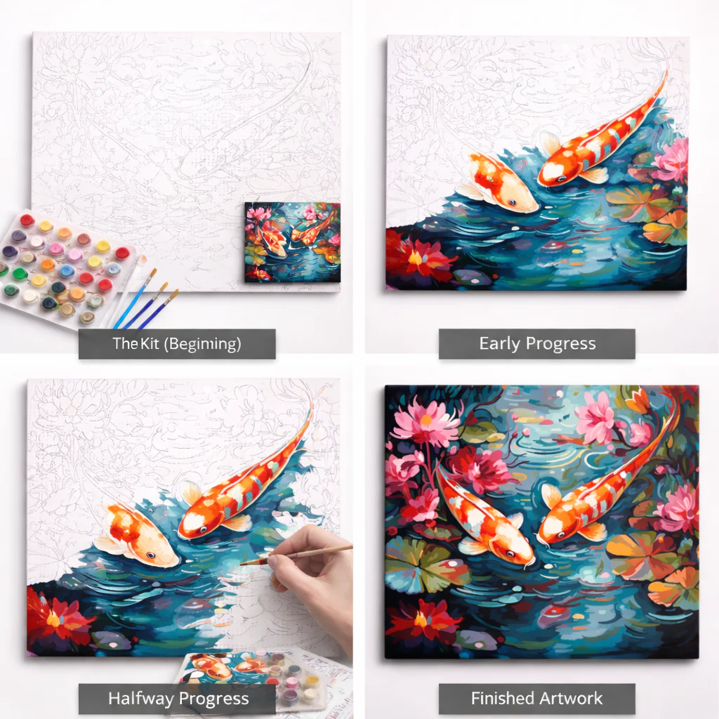 PCN 35 : Twin Koi Reverie 🐟🌸 - Image 4